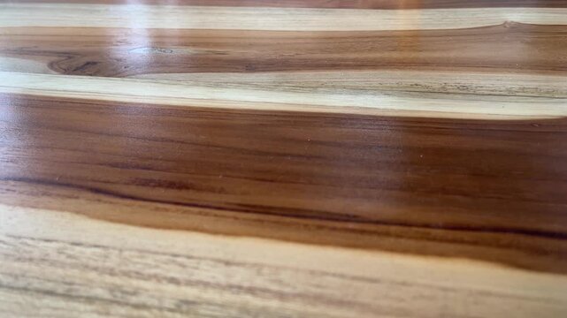 close up view of empty wooden table. Natural texture in harmonious wood. brown wood plank office table background texture. Isolated, copy space, free, negative, text, design. industry