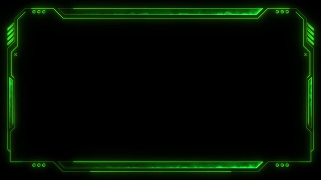 Tech Neon Infinite Seamless Motion Graphic Background Obs And Streaming Overlay
