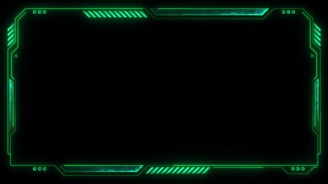 Tech Neon Infinite Seamless Motion Graphic Background Obs And Streaming Overlay