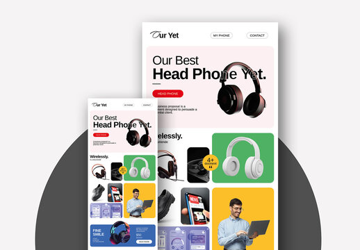 Head Phone Email News Letter