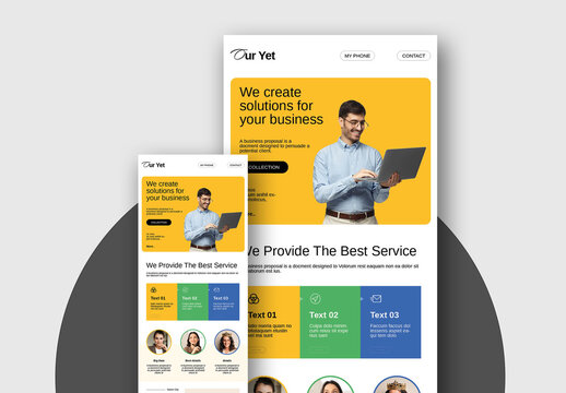 Solution Your Business Email News Letter