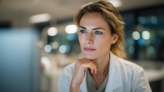 Research specialist controlling molecular simulation software in ultra-clean laboratory, reflecting modern biotechnology and semiconductor innovation. cinematic color correction, natural uneven