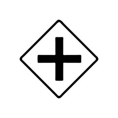 Obraz premium traffic sign icon design with transparent background