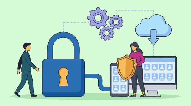 Digital Data Security and Privacy Protection with Cloud Storage Concept
