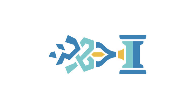 Icon of Ionizing Radiation Symbol in Vector Style for Safety and Science Applications