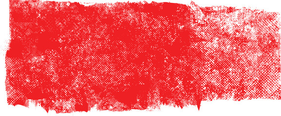 Obraz na płótnie Canvas Glitch distorted grunge layer . Noise destroyed texture . Trendy defect error shapes . Overlay grunge texture . Distressed effect .Vector shapes with a halftone dots screen print texture. 