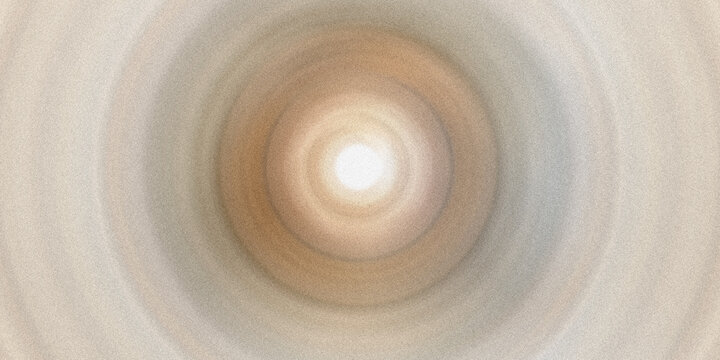 Abstract circular gradient background with soft brown and beige tones