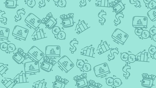 Dynamic Finance and Business Visuals For Video.