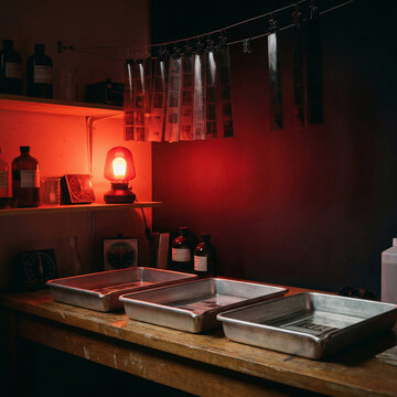 Photography Darkroom Film Development