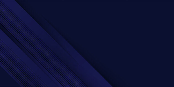 Dark blue abstract corporate background with modern concept and square and rectangle element shapes. For widescreen presentation slide, conference, gala, powerpoint, google slide. vector eps10