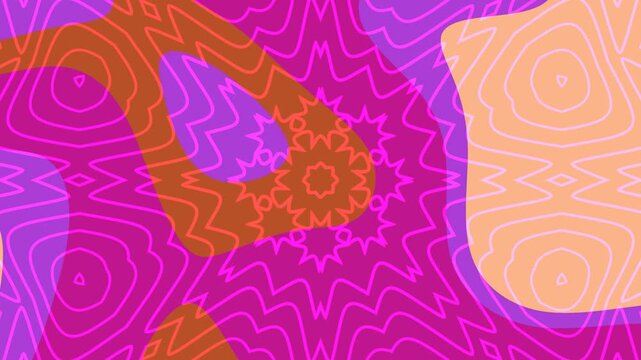 Abstract pattern suitable for backgrounds, textiles, packaging design, and digital art projects with its geometric and organic shapes.