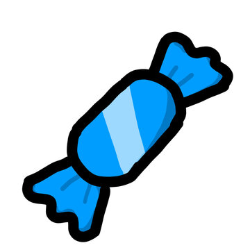 blue candy