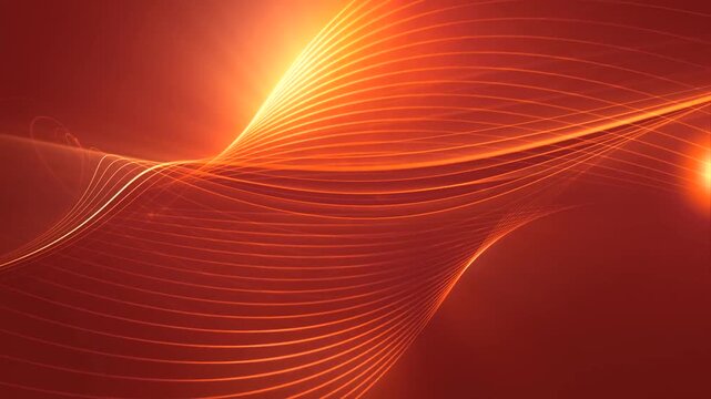 abstract red wave background