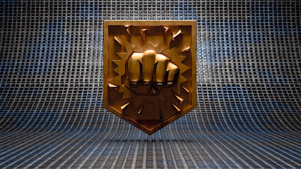 ORANGE BADGE © HGXYZN