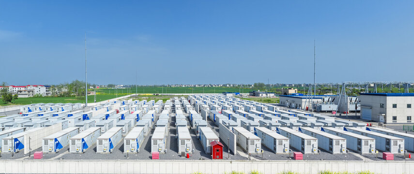 Large-Scale Utility-Grade Battery Energy Storage System Under Clear Blue Sky