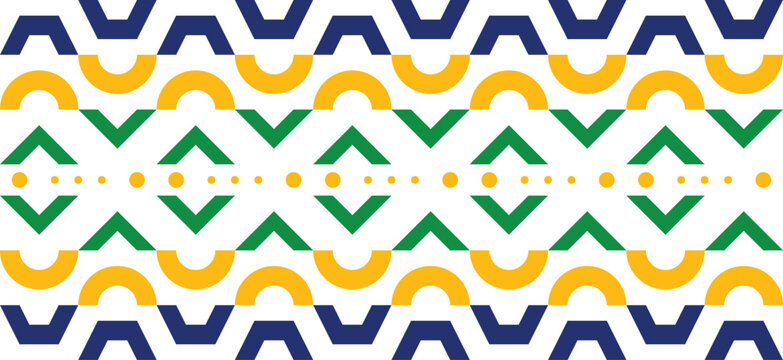 brazilian carnival pattern design
