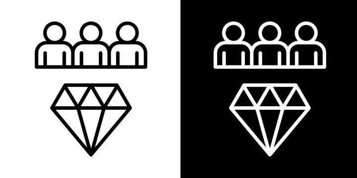 Value Proposition Shift   Icon Set White Mix Style Collection
