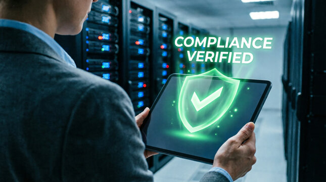 Compliance verified with secure data protection.