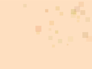 Obraz premium Abstract peach geometric background. Features translucent floating squares and ample copy space.