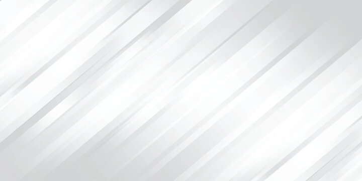 Futuristic diagonal grey gradient lines background. Abstract silver stripes wallpaper. Abstract gray tech backdrop, dynamic background design