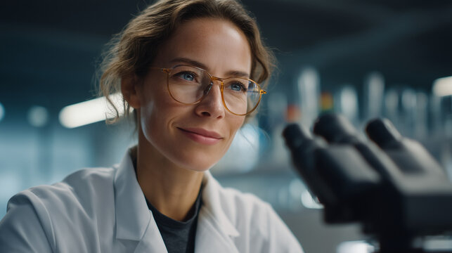 Materials engineer examining graphene composite samples under specialized testing equipment in university research facility with molecular structure diagrams visible, perfect for nanotechnology adva
