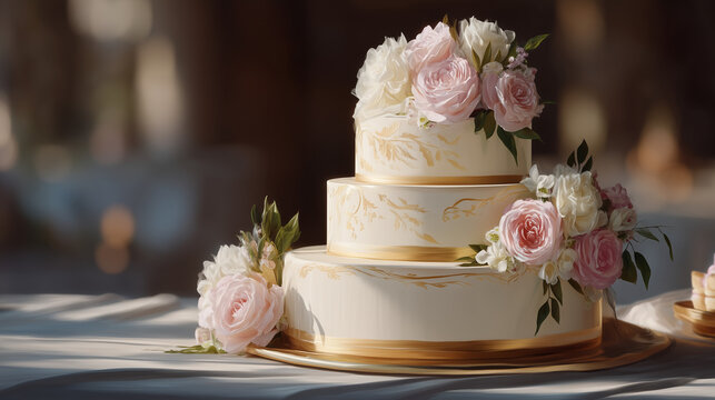 Fusion wedding cake design sketches showing blend of two cultural traditions with both families' signature desserts incorporated into tiered structure, creative compromise documented on bakery consu
