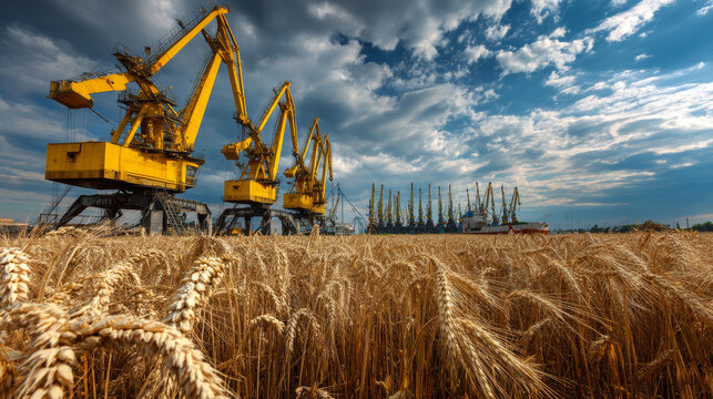 Ukraine has begun exporting wheat, grain reserves worldwide. Stop  food crisis. Unlocking grain exports to Ukraine.Solving export logistics