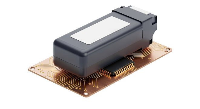 Drone Battery on Circuit Board