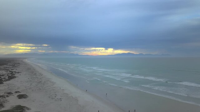 Muizenberg beach in the morning