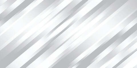 Fototapeta premium Modern diagonal grey gradient lines background. creative silver stripes wallpaper. gray tech backdrop, vector illustration art
