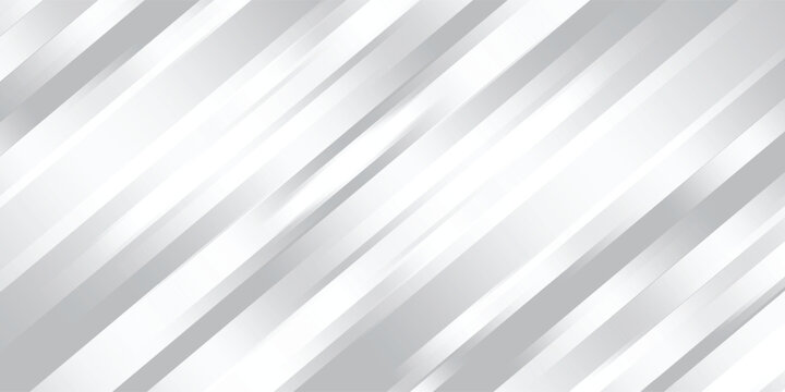 Modern diagonal grey gradient lines background. creative silver stripes wallpaper. gray tech backdrop, vector illustration art