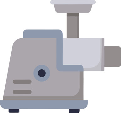 Adobe Illustrator Artwork of a electric meat grinder