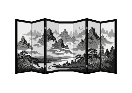 山水画 Images – Browse 1,847 Stock Photos, Vectors, and Video
