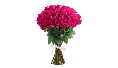 Obraz premium Bouquet of flowers. Roses on a neutral transparent background. Popular natural beautiful background of nature, flora. For designers, marketers.