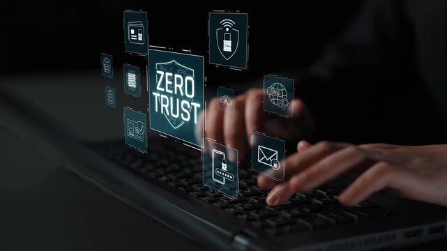 Zero trust model enhances data protection. Zero trust blocks unauthorized access, secures devices, zero trust defends networks, and zero trust verifies users continuously. Marrow