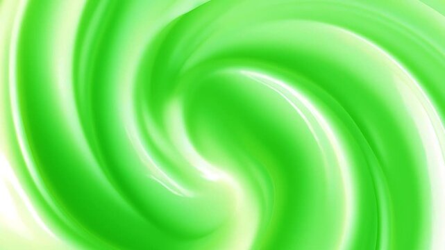 4K video of a melon milk swirl texture. A soft abstract green background for promos, motion videos, or concept videos. Can also be used to promote food and beverage products on social media