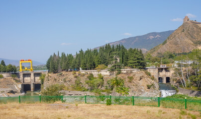 Hydroelectric power station in Georgia © artmim