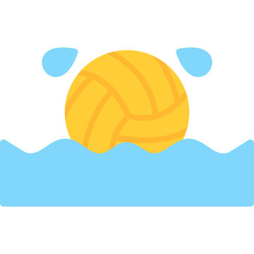 Water Polo Icon Vector Element