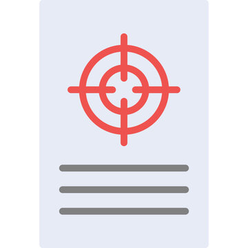 Registration Mark Icon Vector Element