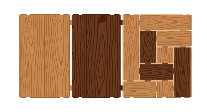 Decorative wooden planks arranged in a pattern