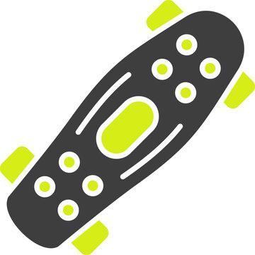 Skateboard Vector Icon