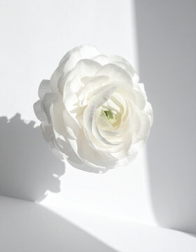 white rose bouquet