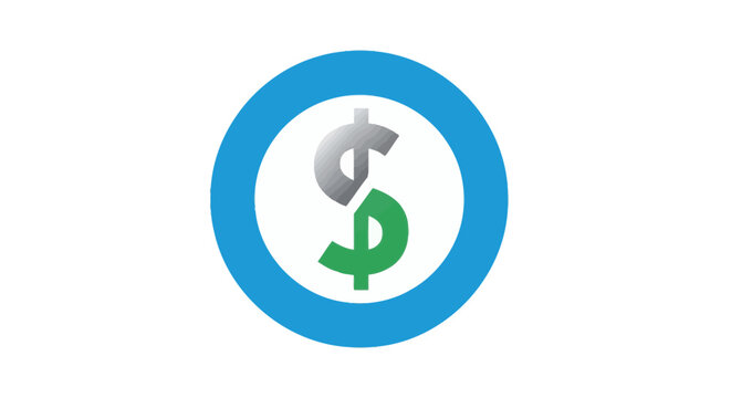 Dollar and Pound Currency Symbols Combined.