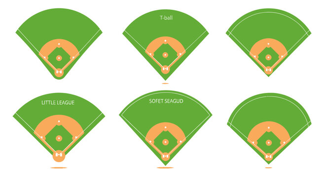 Baseball Field Variations: Little League, Softball, T-Ball, and Standard