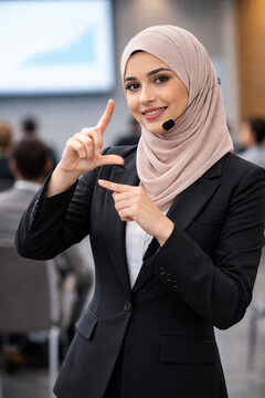 BBusinesswoman hijab