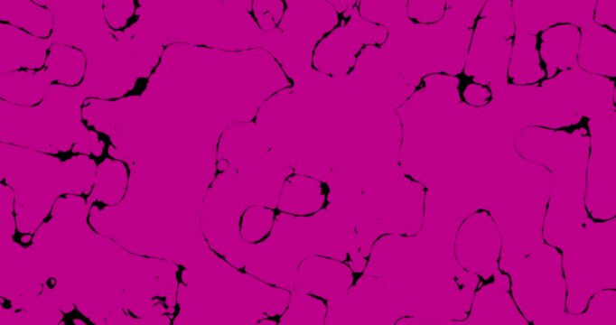 abstract bright pink fluid organic cellular texture motion loop