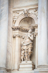 Fototapeta premium statue in the church