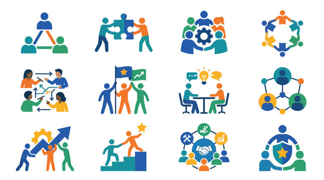 People Working Together Team Collaboration.