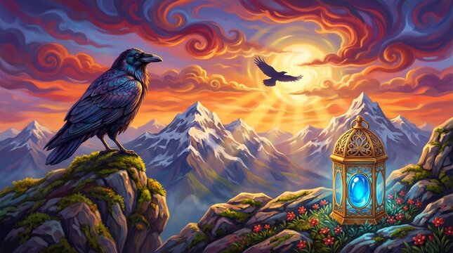 Happy Shani Dev Jayanti Amavasya: Festive Hindu God Landscape Greeting Poster