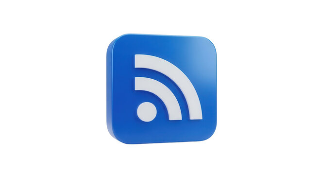 blue network icon or wifi